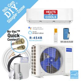 MRCOOL DIY 5th Gen 9K BTU Single-Zone Mini-Split – Model DIY-09-HP-WM-115D25-O