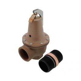 Watts F384242 2" Iron Boiler Pressure Relief Valve 740