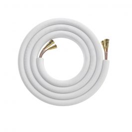 MRCOOL (NV50-3834-O) 50 Ft Pre-Charged No-Vac Line Set – R-454B Quick Connect Solution for Central Ducted 2nd Gen Systems